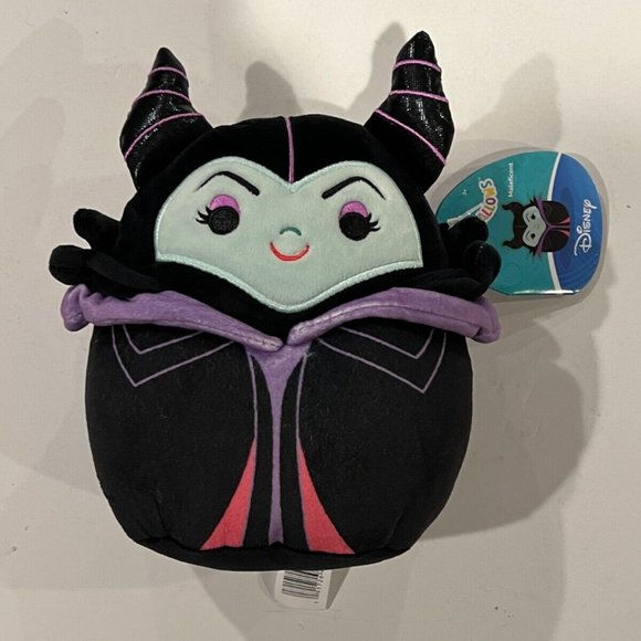 Other - Disney Squishmallow MALEFICENT 7-8" AUTHENTIC Kellytoy Plush NEW with tags